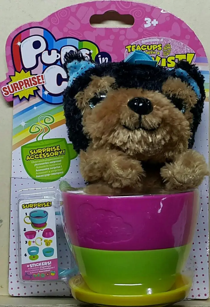 Golden Bear 26350 茶杯裡的小狗 套裝 Pups In Surprise Cups Teacups With A Twist Set (Epc-2296-24) Epc-2515-24 存 1