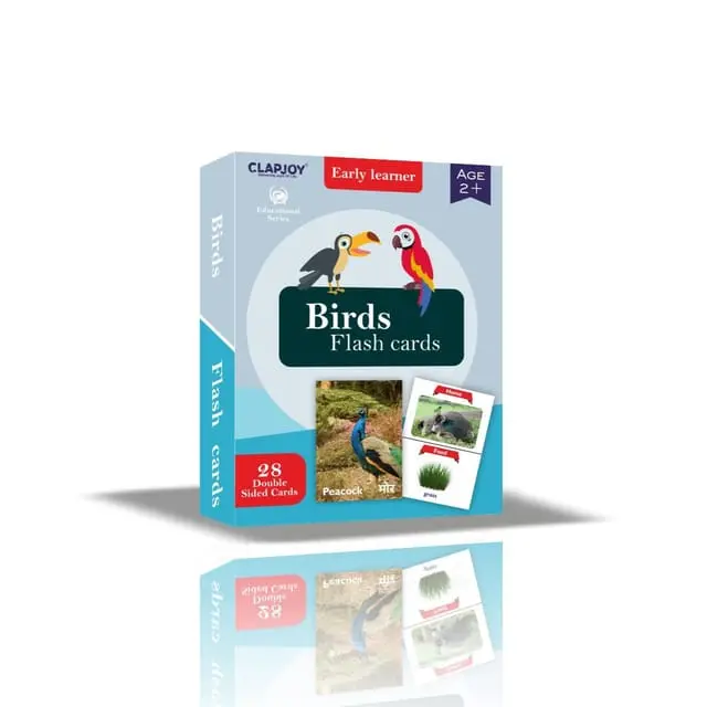 Clapjoy Brids Flash Card For Kids Of Age 2 Years And Above 1