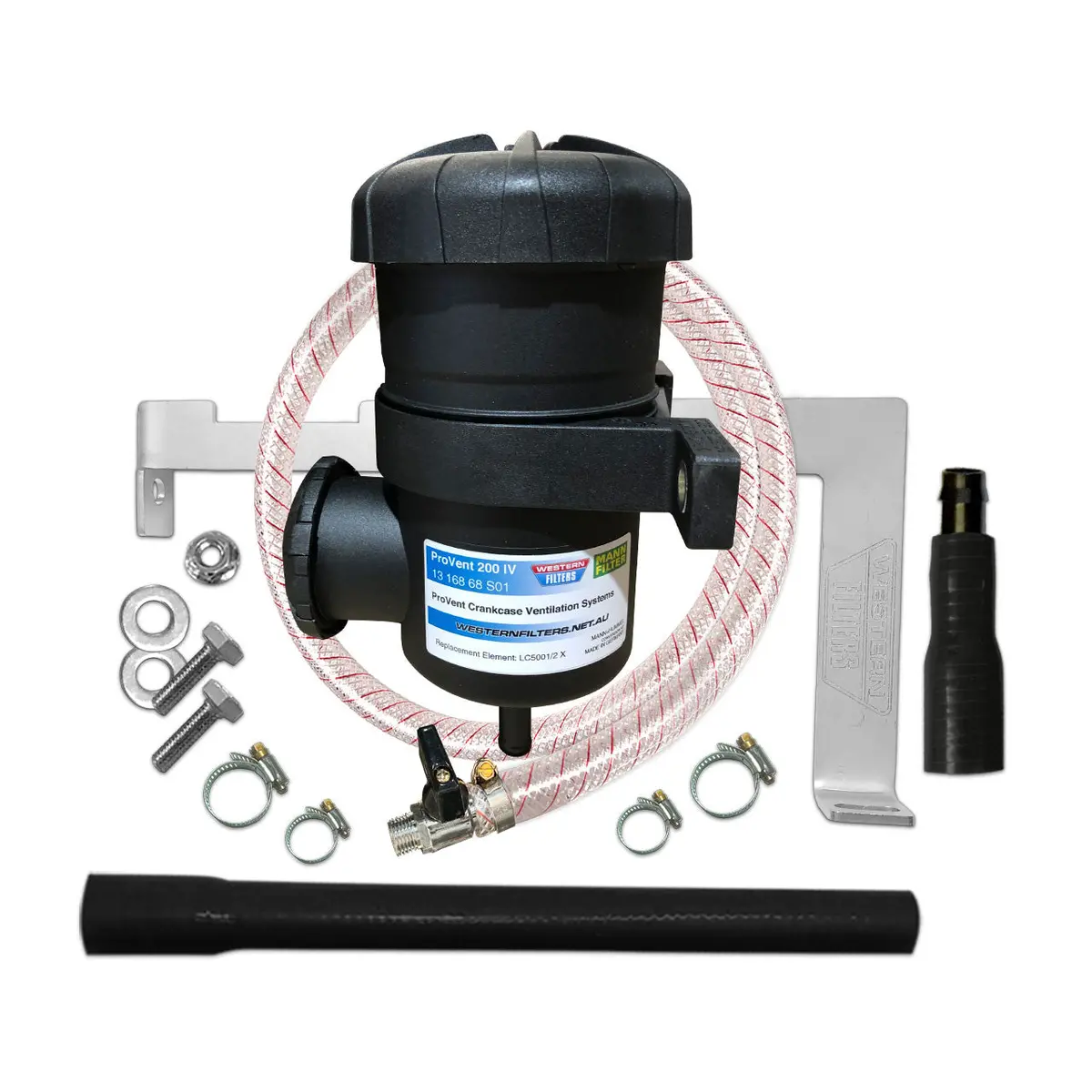 Toyota Hilux Fortuner N80 1Gd-Ftv Gun-126R Egr 2015-On 2.4L 2.8L Mann+Hummel Provent Catch Can Kit Os-Prov-12 1