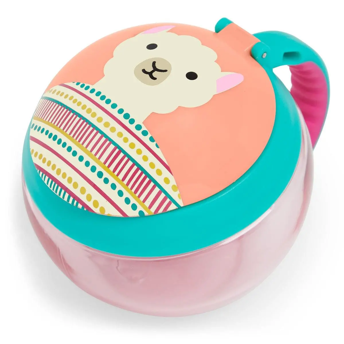 Skip Hop Zoo Snack Cup Llama - Weaning Accessory For Ages 1-4 Years 1