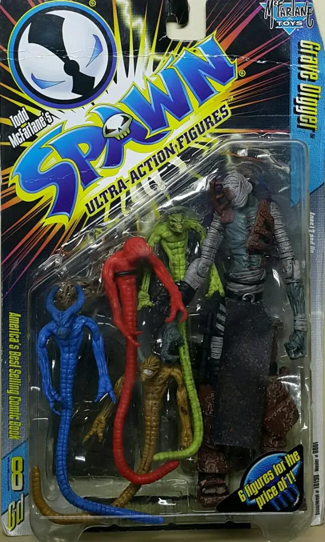 Mcfarlane 10193 再生俠 第八彈 掘墓者 Ultra Action Figures Todd Mcfarlane's Spawn Series 8 Grave Digger (Buy-Spk) 1