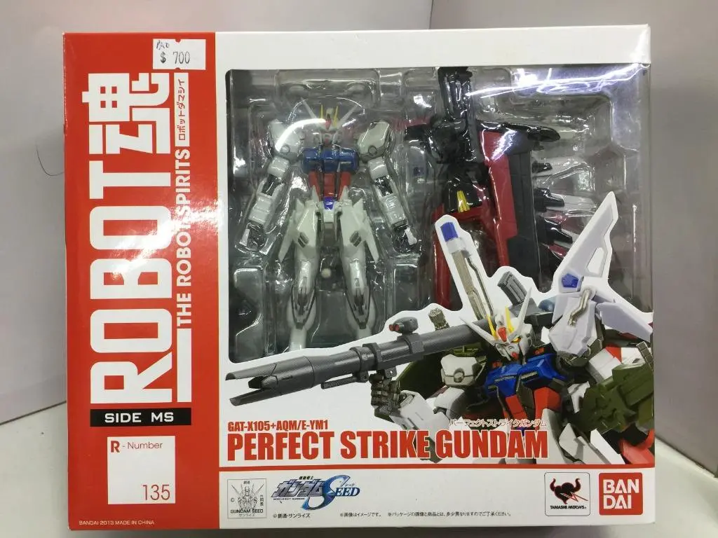Bandai Robot 魂 R-135 Gat-X105+Aqm/E-Ym1 Perfect Strike Gundam (80620) (Pa0) 1