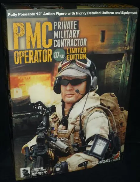 1/6 Hot Toys Pmc Private Military Contractor Operator 07 Ver 限量版 12吋公仔 (Piu-895Sa) B7362686 1