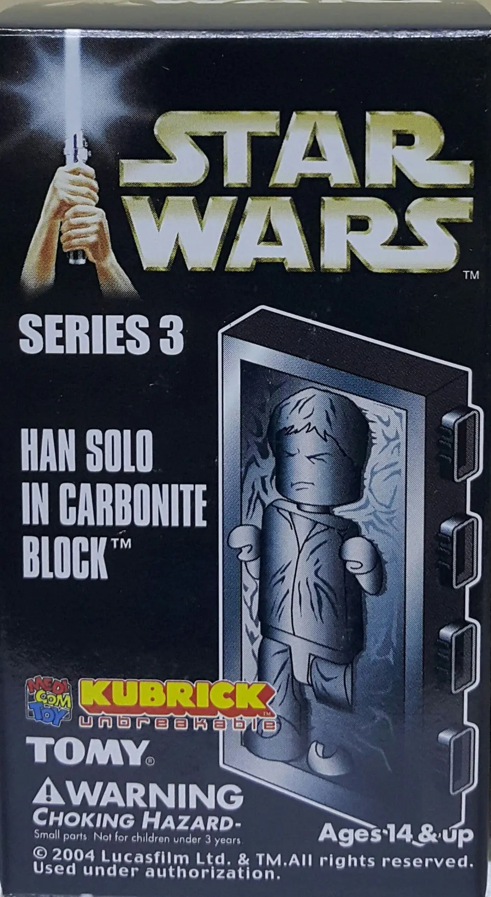 Medicom Kubrick Star Wars Series 3 Secret Han Solo 星球大戰 隱藏版 韓索羅 (Buy-17170-Spk) 1