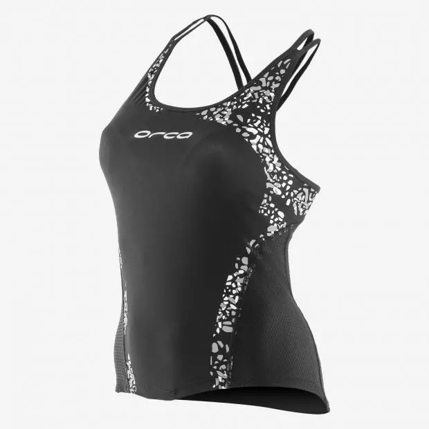 Womens 226 Singlet Bk-Wh 1