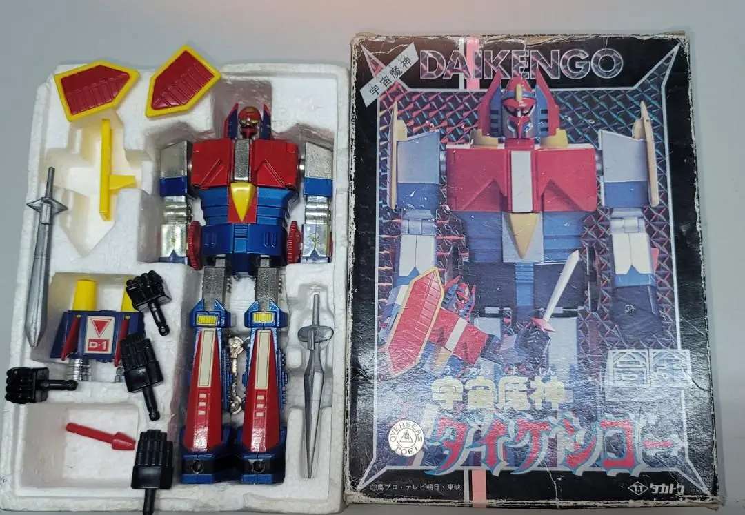 Takatoku 宇宙魔神 超合金 Daikengo Chogokin 1