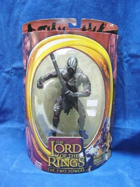 Toy Biz 魔戒 雙城奇謀 Lord Of The Rings Two Towers Berserker Uruk-Hai With Sword-Swinging Attack Action (Lotr-81126) B5641596 1