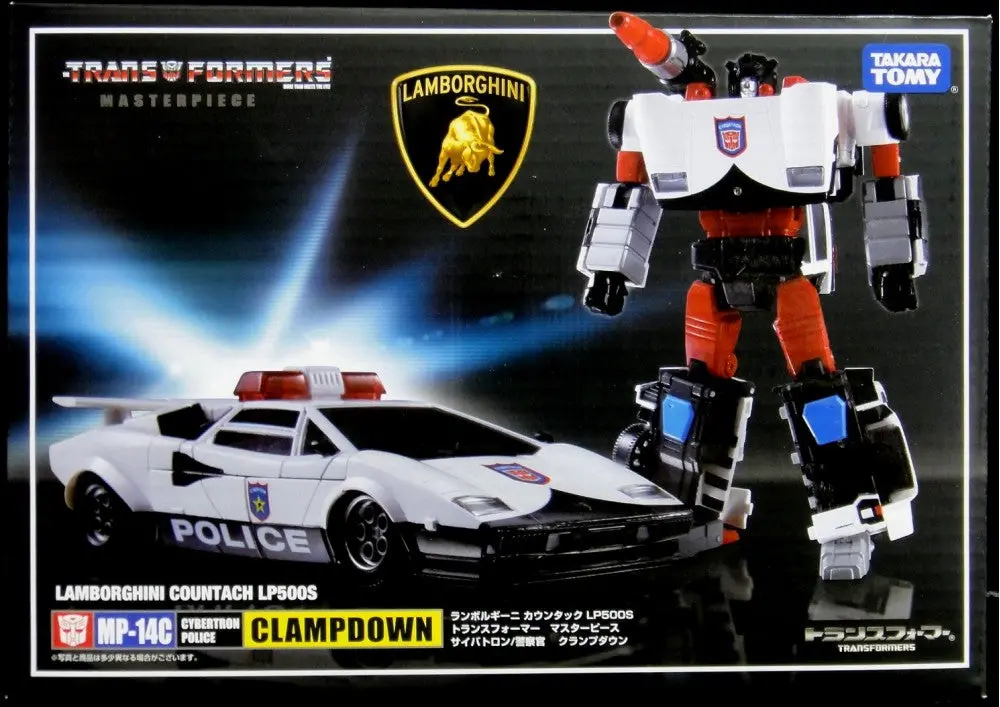 Takara Tomy 變形金剛 博派 警察官 Transformers Masterpiece Mp-14C Police Clampdown Lamborghini Countach Lp500s 84254 (Toy-866-457) 1