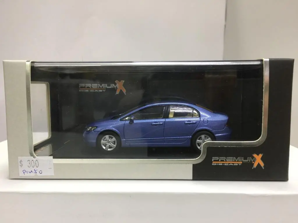 Premiumx 1/43 Honda Civic 2006 Blue (Prd428) (70437) (Piu50) 1