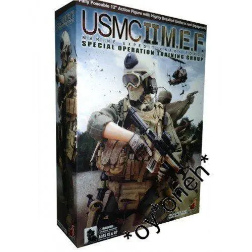 1:6 Hot Toys Usmc Ii Mef Marine Expeditionary Force Special Operation Group 12吋公仔 (C272-563) B17358267 1
