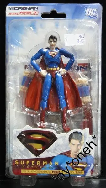 Takara 微星小超人 超人 強戰回歸 布蘭登勞斯 Microman Micro Action Series Ma-33 Dc Superman Returns Superman Movie Version Brandon Routh (Buy-69250-Spk) 1140909546 1
