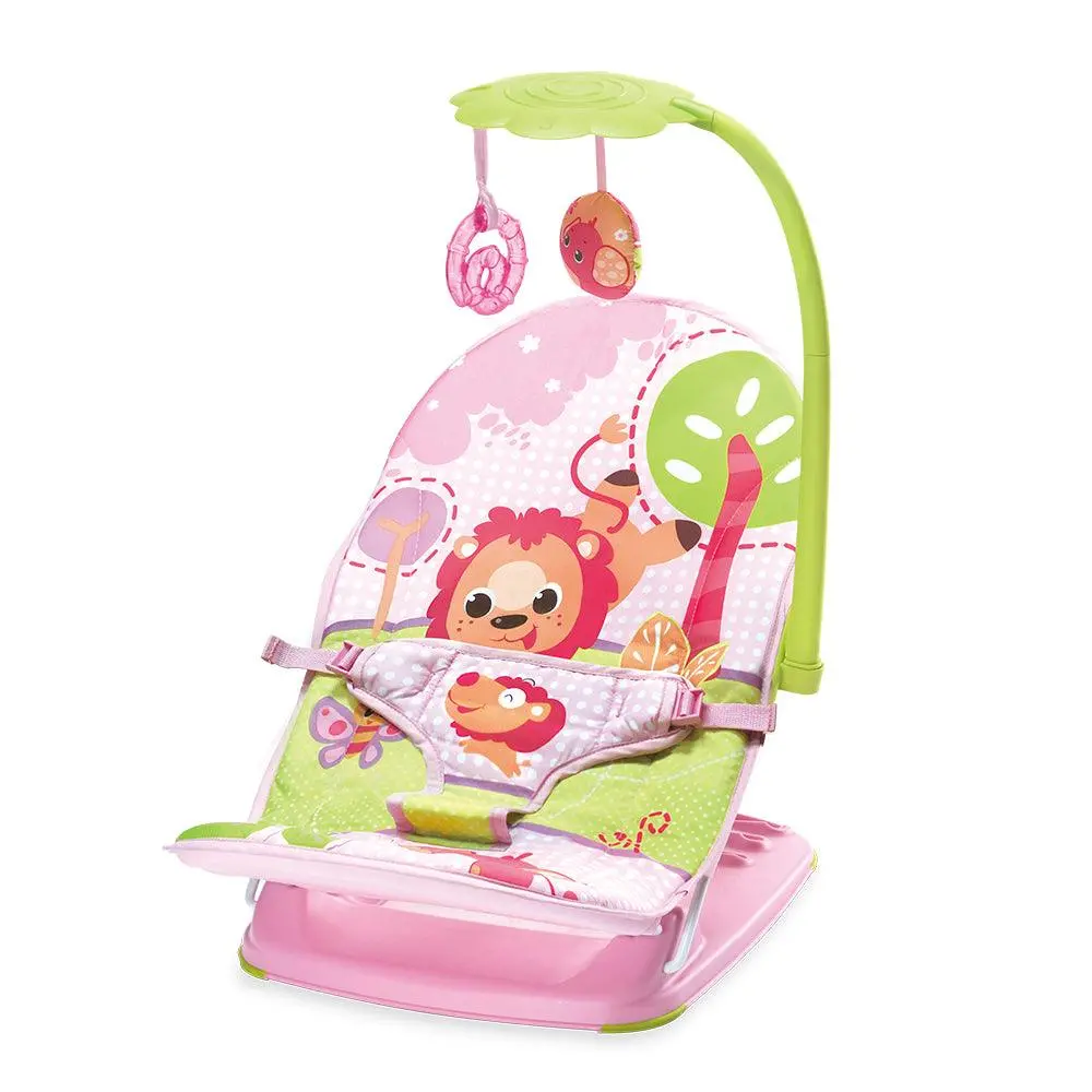 Mastela Fold Up Infant Seat Pink - For Ages 0-1 Years 1