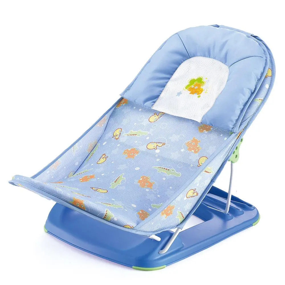 Mastela Deluxe Baby Bather Dark Blue P1 - For Ages 0-1 Years 1
