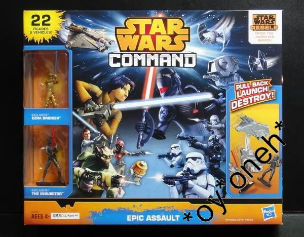 Hasbro 星球大戰 Star Wars Command Epic Assault Ezra Bridger Inquisitor Mini Figures 98958 (Piu/Kw204-60) 1140790405 1
