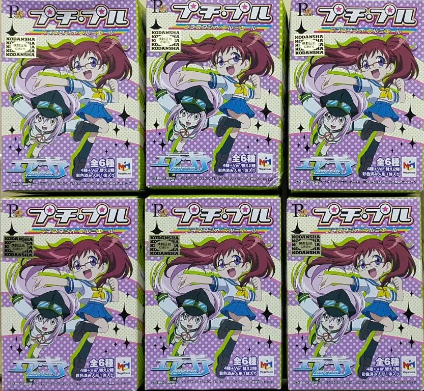 Megahouse 80620 飛輪少年 南樹 野山野林檎 鰐島亞紀人 希姆 連隱藏版 盒蛋套裝 Air Gear Petit Studio Premiere Ikki Akito Simca With Secrets Set (Buy-Mc) 存 1