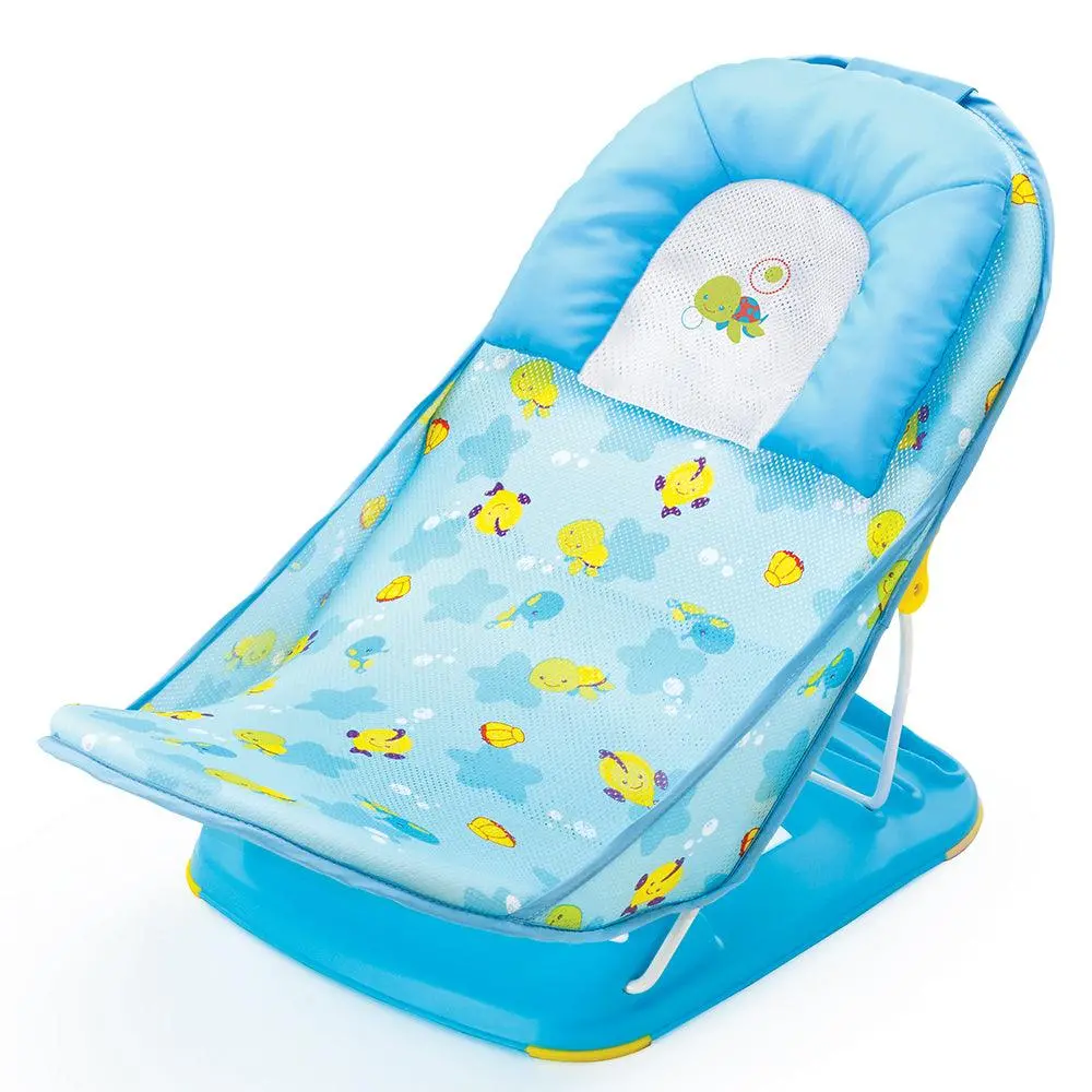Mastela Deluxe Baby Bather Ocean Blue P2 - For Ages 0-1 Years 1