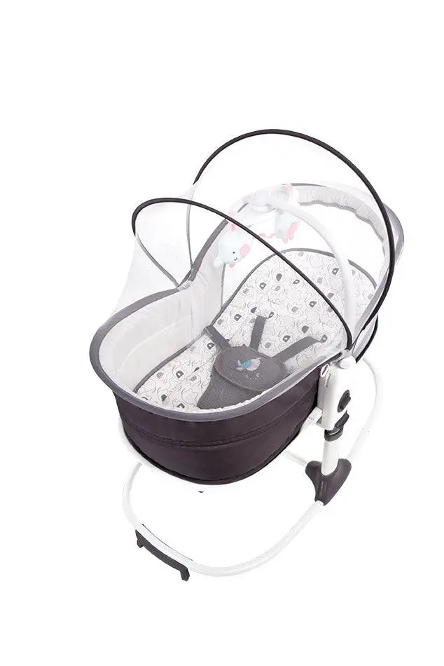 Mastela 6 In 1 Multi-Function Rocker & Bassinet Pink - For Ages 0-3 Years 1