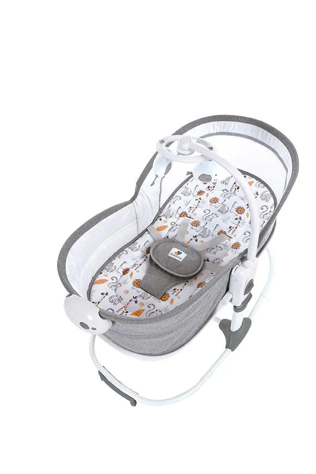 Mastela 6 In 1 Multi-Function Rocker & Bassinet Teal - For Ages 0-3 Years 1