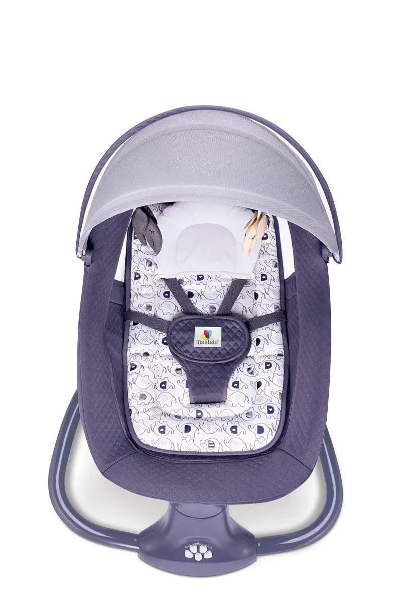 Mastela Deluxe 3 In 1 Swing Grey - For Ages 0-3 Years 1