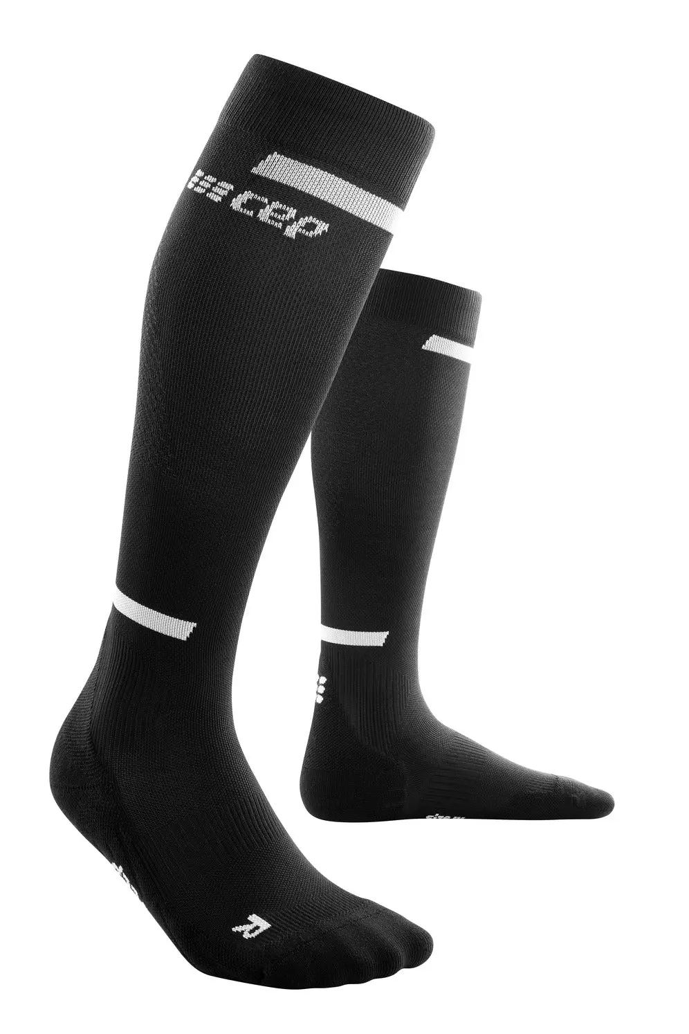 Cep Run Sock Tall 4.0 Black Women 1