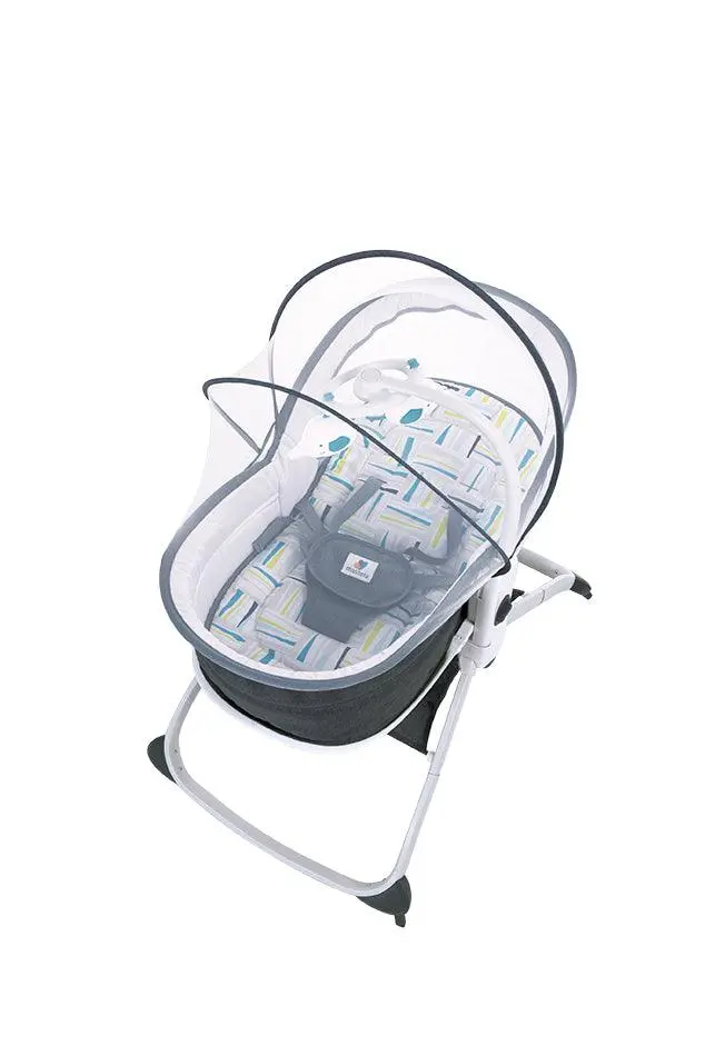 Mastela 6 In 1 Multi-Function Bassinet Teal - For Ages 0-3 Years 1