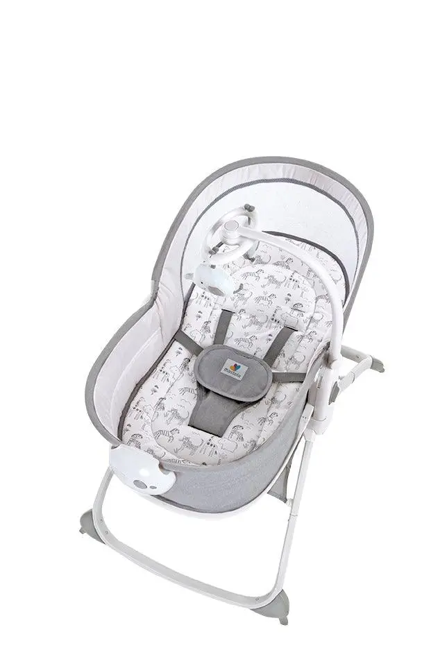 Mastela 6 In 1 Multi-Function Bassinet Grey - For Ages 0-3 Years 1