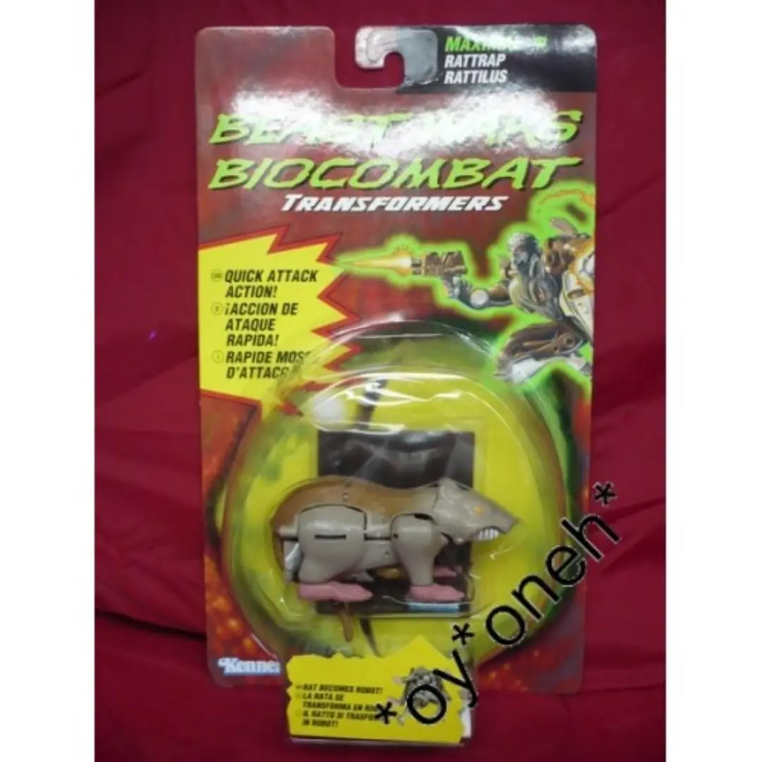 Kenner 35580 變形金剛 特種變形勇士 密斯武 偉卓 Transformers Beast Wars Maximal Rattrap Rattilus (Toy-380J-10) 1130524608 1