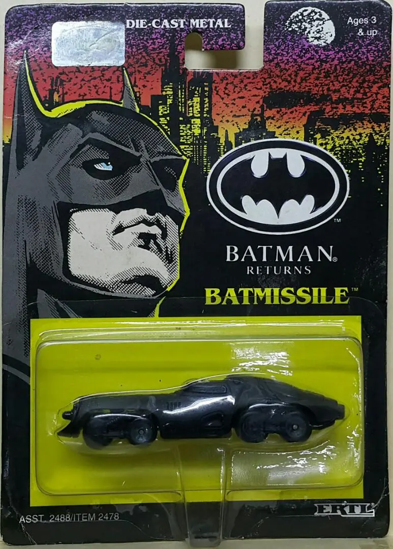 Ertl 02478 蝙蝠俠再戰風雲 壓鑄金屬 蝙蝠導彈 Batman Returns Die-Cast Metal Batmissile (Buy-Spk) 1