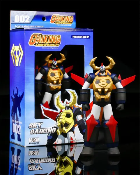Most Wanted 新宇宙飛龍 天空凱獸王 Gaiking Legend Of Daiku-Maryu Vinyl Figure Series Vfs 002 Sky Gaiking 98002 ( 不包內黑色紙包装 ) (Piu-29) B32261568 1