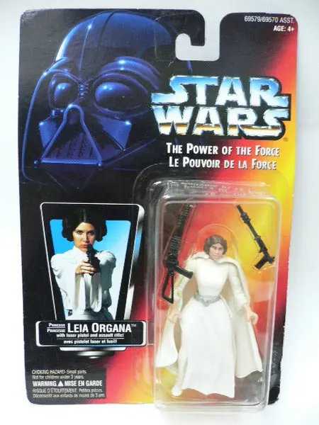 Kenner 星球大戰 Star Wars Power Of The Force Princess Leia Organa With Laser Pistol And Assault Rifle 69579 B9372184 1
