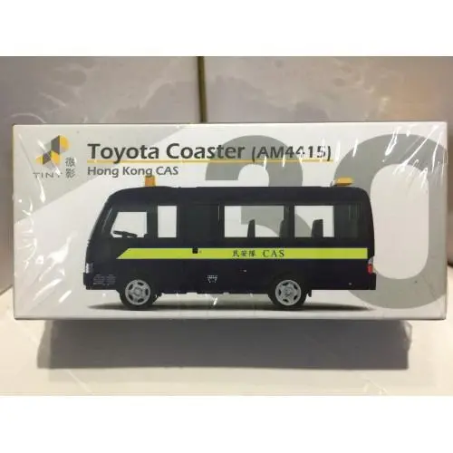 Toyeast Tiny City 30 Die-Cast Model Car Toyota Coaster Hong Kong Cas Bus Atc64485 14374 (C920-162) 1
