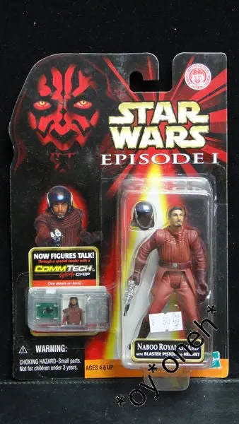 Tomy 星球大戰 Star Wars Episode I Naboo Royal Guard With Blaster Pistol And Helmet 日版 (Buy-Spk-60724 倉) B32184177 1