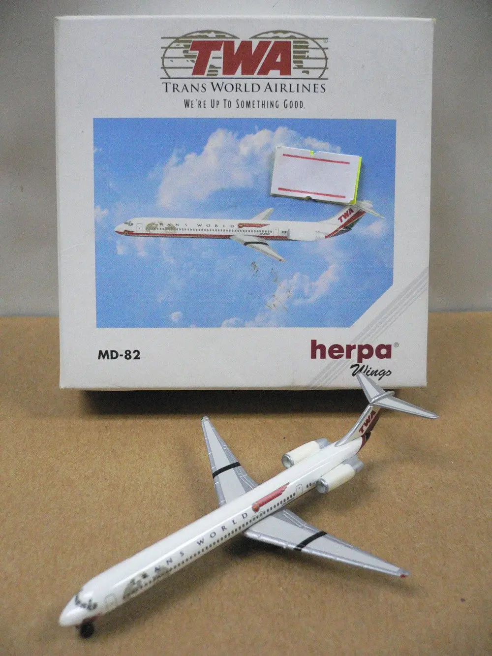 Herpa Wings 1/500 Twa Trans World Airlines Md-82 Ei-Bwd (511247) 1