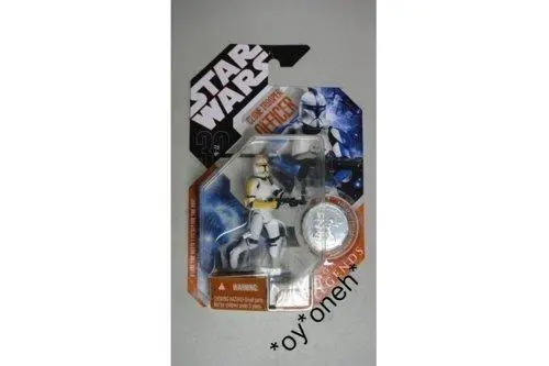Hasbro 星球大戰 Star Wars Saga Legends Collector Coin Clone Trooper Officer 26123 1