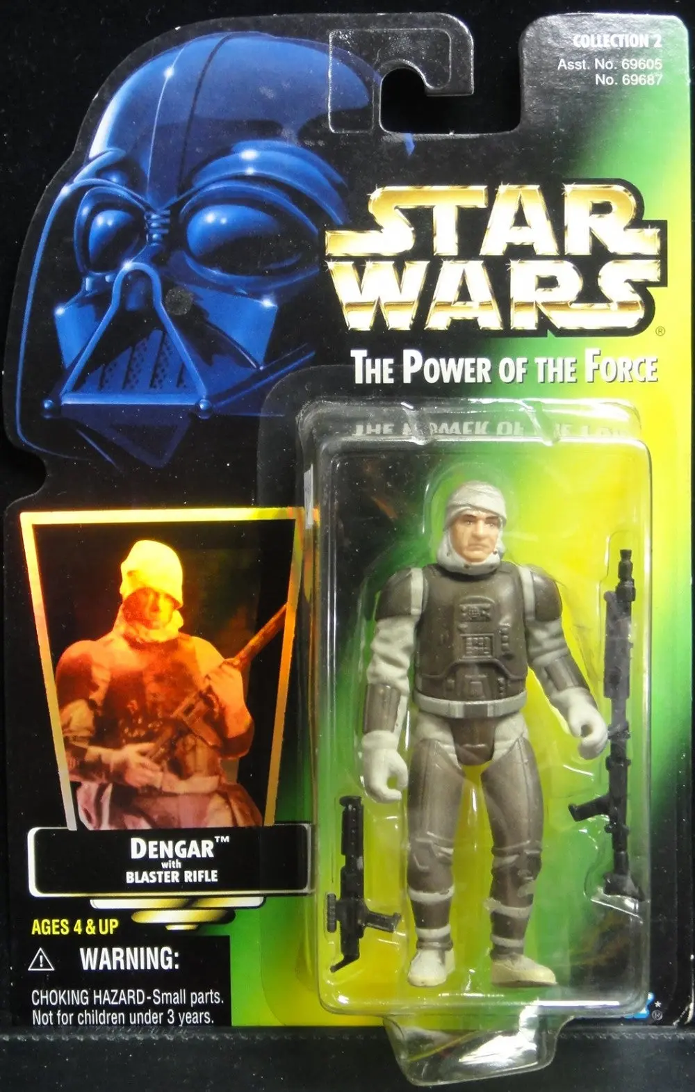 Kenner 星球大戰 Star Wars Power Of The Force Dengar With Blaster Rifle (Wkg-69687) 1
