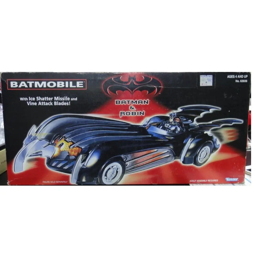 Kenner 63936 蝙蝠俠與羅賓 蝙蝠車 Batman And Robin Batmobile With Ice Shatter Missile And Vine Attack Blades (Buy-Spk) B32149399 1
