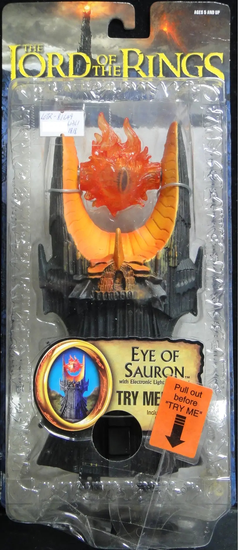 Toy Biz 魔戒三部曲 王者再臨 索倫之眼 The Lord Of The Rings The Return Of The King Eye Of Sauron With Electronic Light And Sound (Lotr-81649) B17611818 1