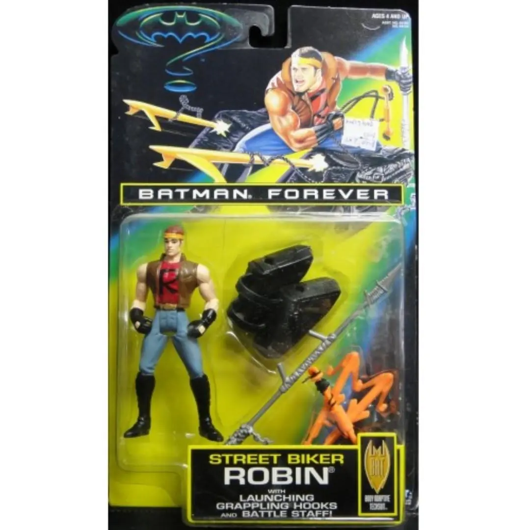 Kenner 蝙蝠俠 羅賓 Batman Forver Street Biker Robin With Launching Hooks (Csw-64144) 1