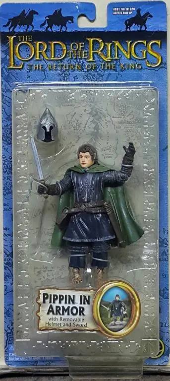 Toy Biz 81320 魔戒三部曲 王者再臨 皮聘 比利包依德 The Lord Of The Rings The Return Of The King Pippin In Armor With Removable Helmet Ans Sword Billy Boyd (Lotr) 1