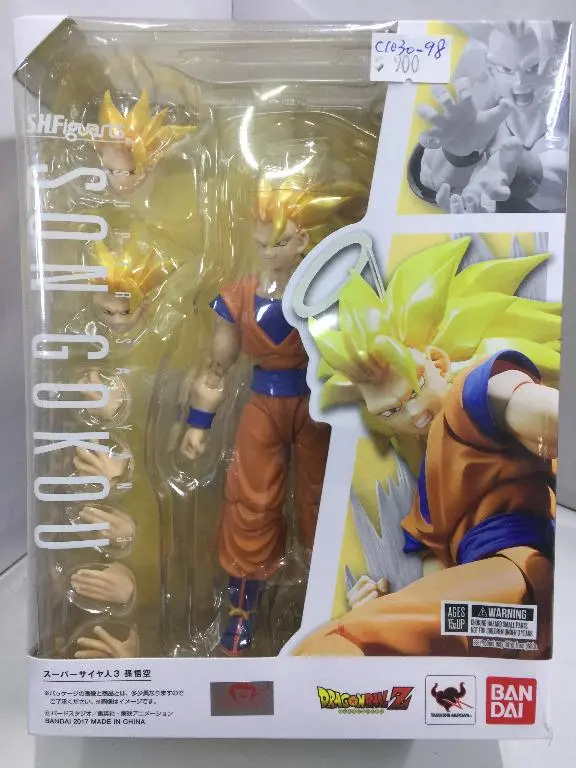 Bandai S.H.Figuarts Dragon Ball Super Saiyan 3 Son Gokou (14948) (C1030-98) 1