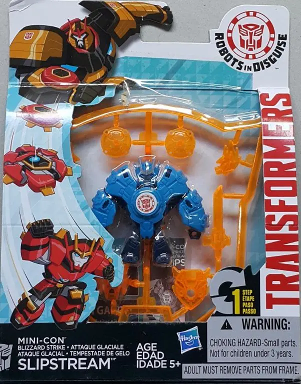 Hasbro 36362 變形金剛 領袖的挑戰 微型金剛 博派 Transformers Robots In Disguise Mini-Con Blizzard Strike Slipstream (Epc-1030-10) L 1