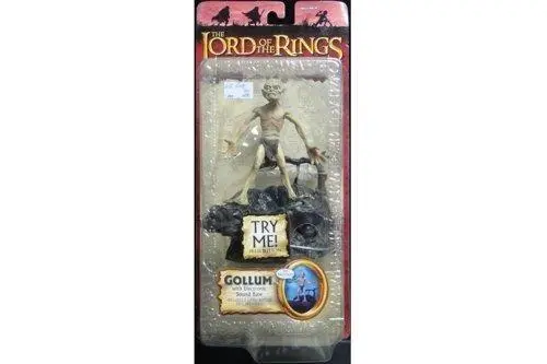 Toy Biz 81405 / 81407 / 81493 魔戒二部曲 雙城奇謀 咕嚕 史麥戈 The Lord Of The Rings The Two Towers Gollum With Electronic Sound Base Smeagol (Lotr) 1113168981 1