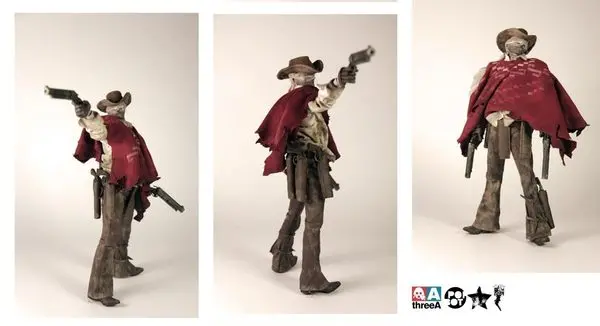 3A Three A 3Aaa 1/6 Ashley Wood Popbot Blind Cowboy (Piu/F-54-2280) B28235529 1