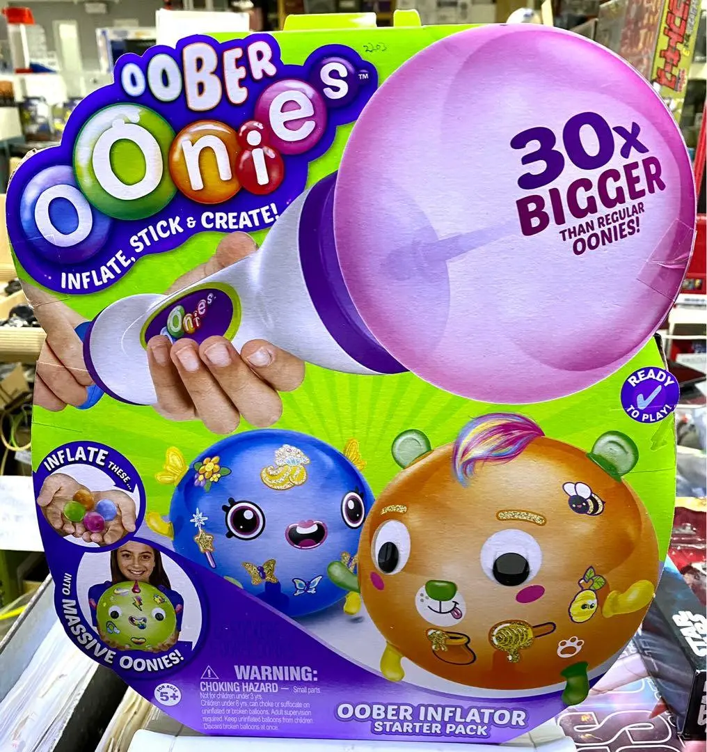 Moose 19943 神奇黏貼大氣球 Oober Oonies Inflate Stick Create Oober Inflator Starter Pack (Epc-2203-36) Piu-36E存 1