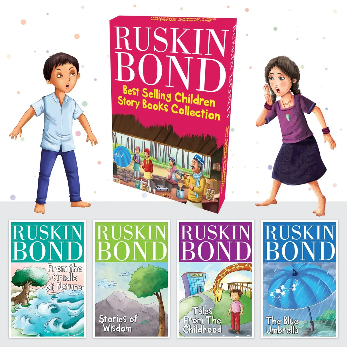 Pegasus Ruskin Bond Children Story Books - Set Of 4 For Kids (2) 1