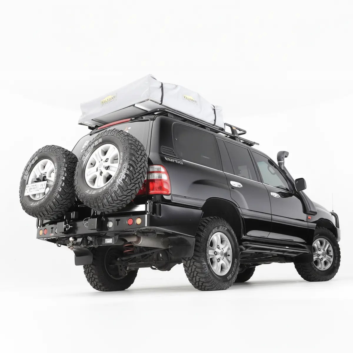 100 Series Rear Bar Spare Wheel Carrier Ifs | Rockarmor 1