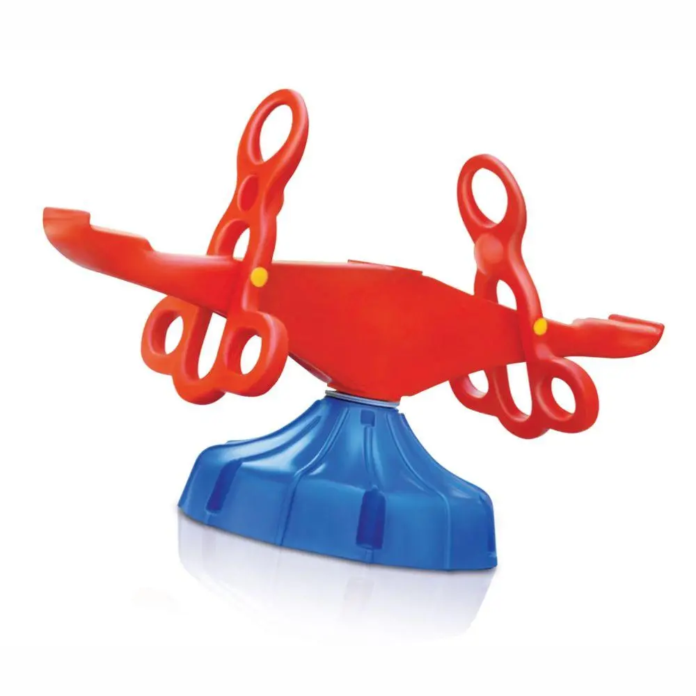 Ok Play Spin O Round, Fun Station, Swing, See Saw Toy, Red & Blue, 5 To 10 Years 1