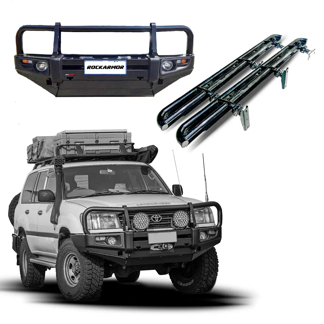 105 Series Bull Bar & Rock Slider Combo 1