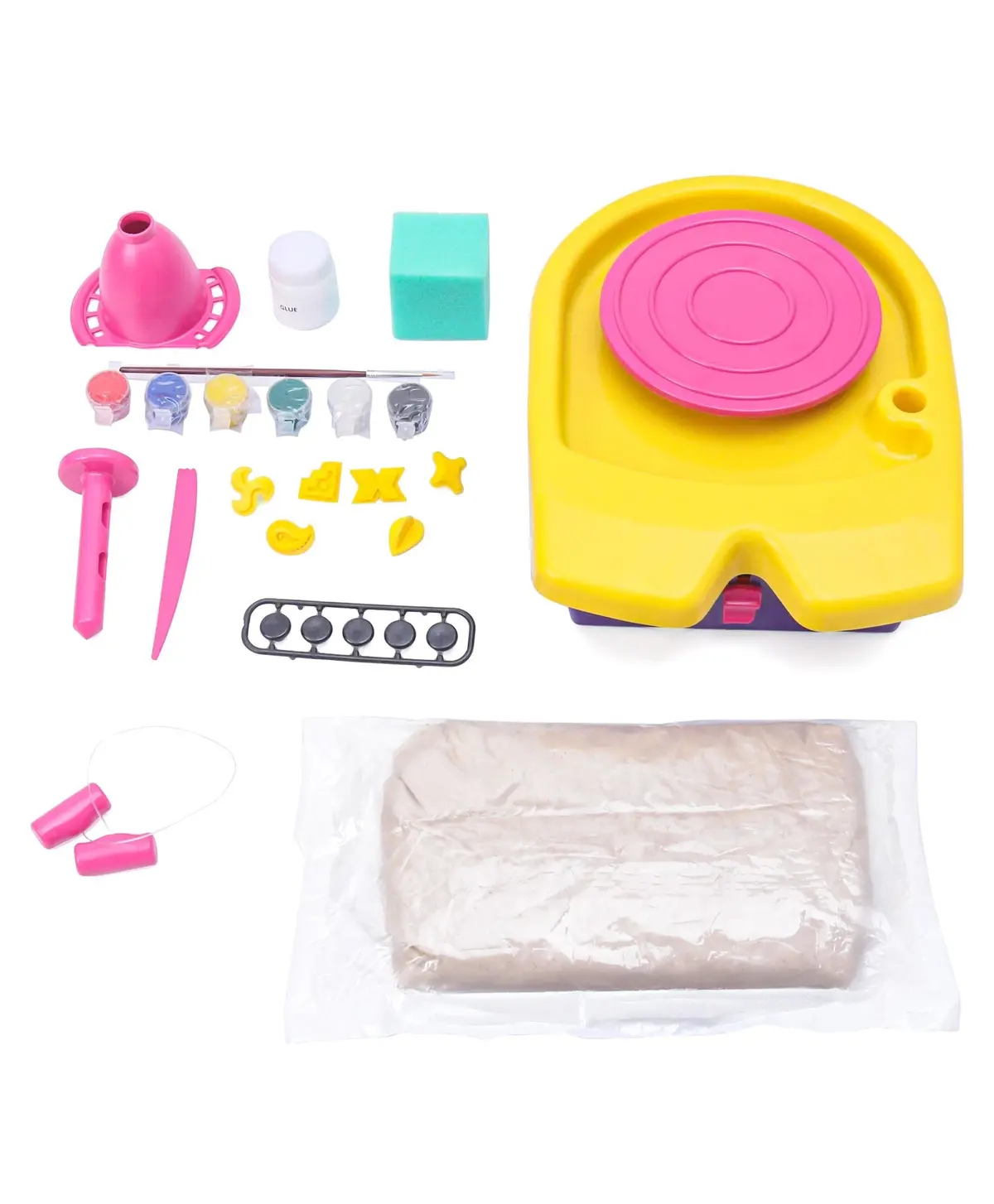 Funskool Handycrafts - Pottery Wheel Make And Decorate Clay Pots - Pot Making And Sculpting Kit For Ages 8+ 2
