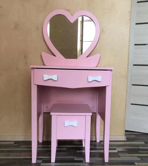 Kiddies Kingdom Heart Vanity Imaginative Play For Ages 3 And Above 1